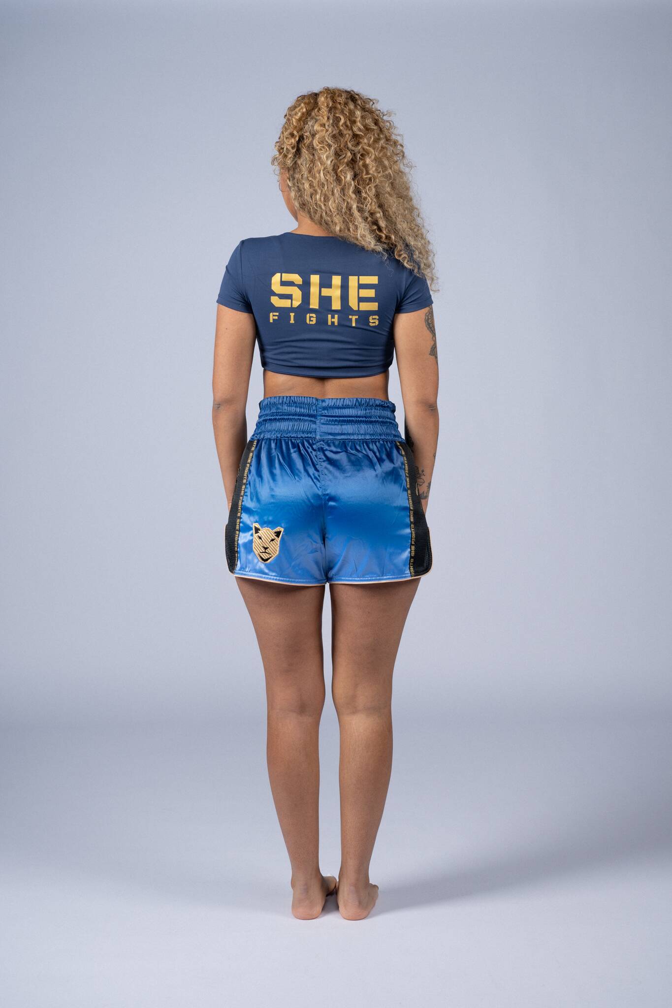 Crop Top Fearless | Blue