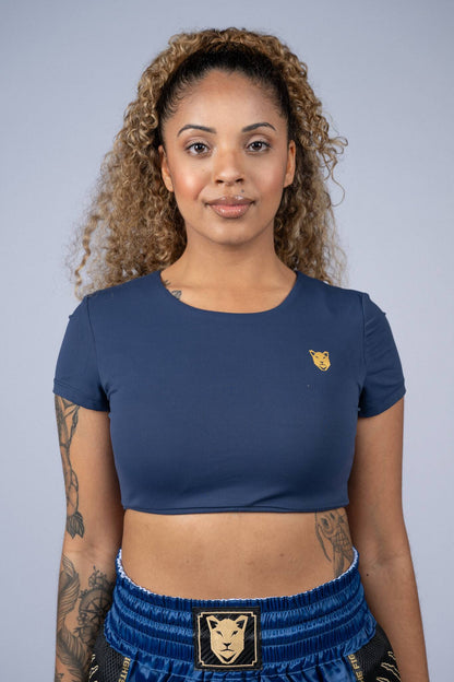 Crop Top Fearless | Blue