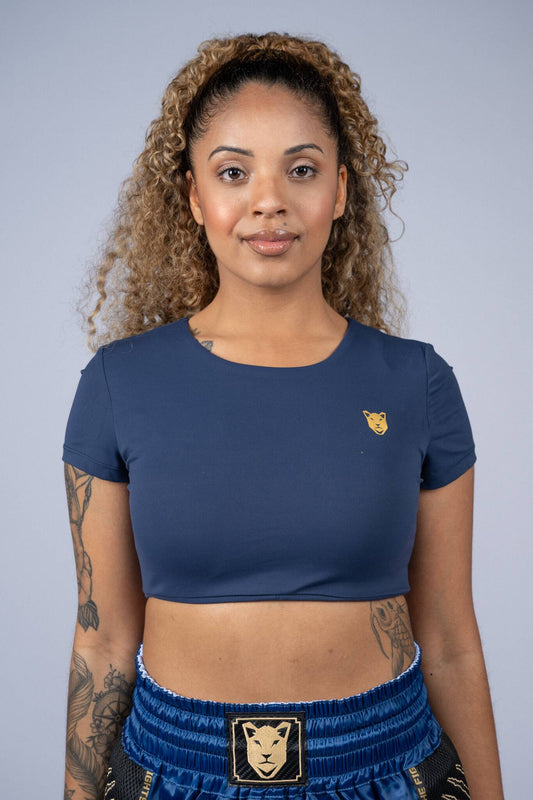 Crop Top Fearless | Blue