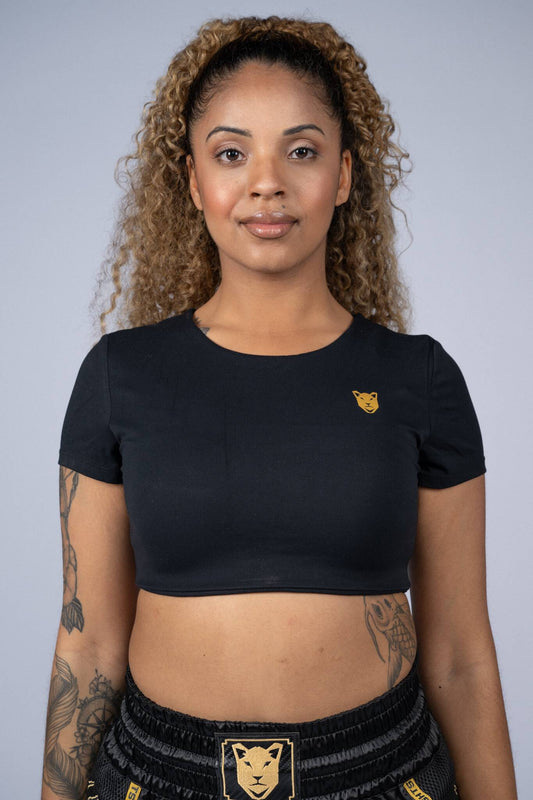 Crop Top Fearless | Black