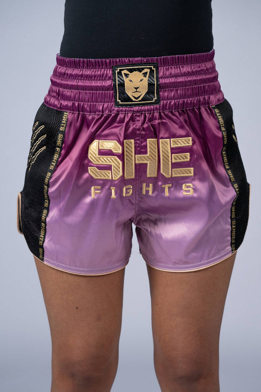Fight short Blossom | Pink