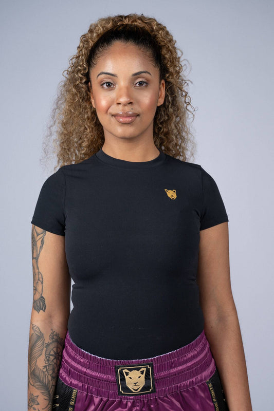 T-shirt Comfy Fitted | Black
